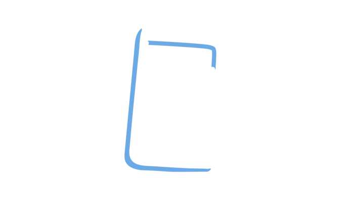 Doodle graphic of a calculator
