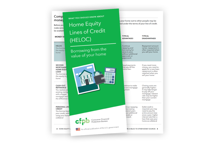 home equity line of credit guide brochure